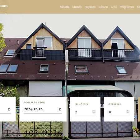 Sashalom Hotel Budapest Exterior foto